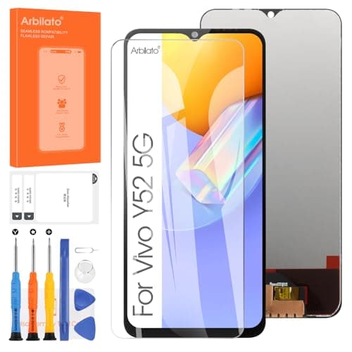 Image of Arbilato LCD Screen for Vivo Y52 5G 2021 V2053 / Vivo Y72 5G 2021 V2041 Replacement Digitizer Touch Screen Repair Assembly with Tools