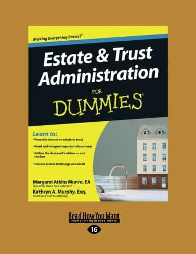 Image of Estate & Trust Administration for Dummies
