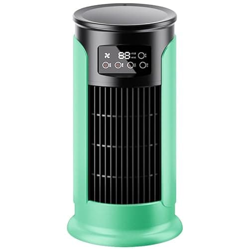 Image of Portable Air Conditioner with Auto Oscillation,Powerful Cooling Portable AC Unit, Removable Water Tank,Ice Boxes, Remote Control, Touch Display, Air Cooler For Home(Teal)