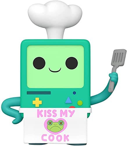 Image of Funko POP! Animation: Adventure Time - BMO Cook - Collectable Vinyl Figure - Gift Idea - Official Merchandise - Toys for Kids & Adults - TV Fans - Model Figure for Collectors and Display