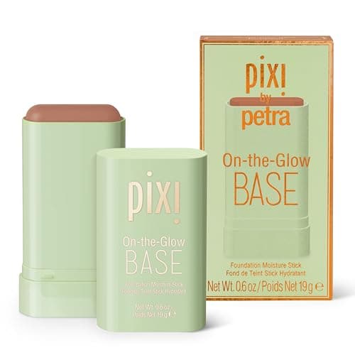 Image of Pixi Beauty On-the-Glow Base| Tinted Moisturizer Foundation Stick | Mocha: Coffee, neutral shade| 0.6 oz / 19g