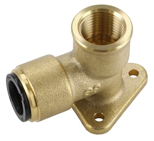 Image of Sealey CAS15BWE 15mm x 1/2"BSP Brass Wingback Elbow