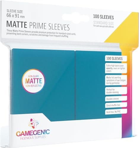 Image of Gamegenic Matte Prime Sleeves (100-Pack),GGS11028ML
