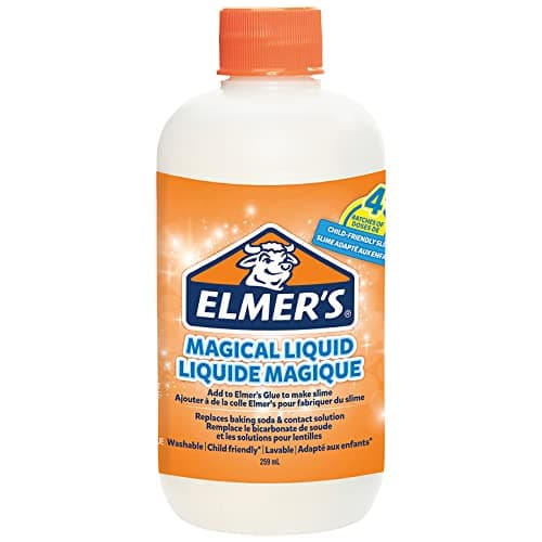 Image of Elmer’s Magical Liquid Slime Activator Solution | Makes up to 4 Slime Batches (259ml) | Washable & Kid Friendly