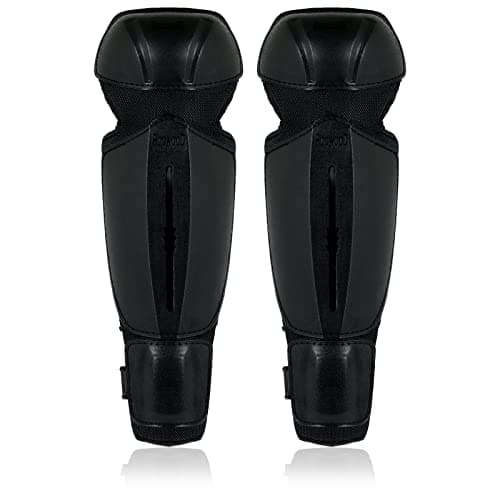 Image of SPARES2GO Gardening Knee & Shin Pads (One Size, Black)