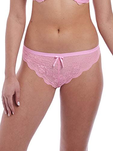 Image of Freya Women's Fancies Low Rise Lace Brazilian Panties Thong, Sweet Pea, Medium