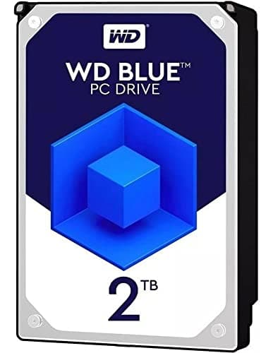 Image of WD Blue 2TB PC Hard Drive - 5400 RPM Class, SATA 6 Gb/s, 256 MB Cache, 3.5 Inch - WD20EZAZ