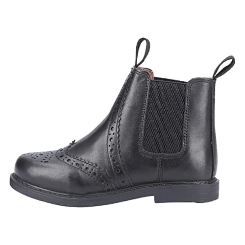 Image of Cotswold Nympsfield Brogue Pull On Chelsea Boots Unisex Kids Tan Size 1