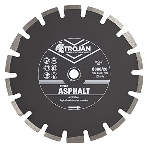 Image of Trojan Pro Asphalt 300mm Diamond Cutting Blade