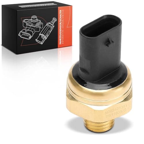 Image of Frankberg Oil Pressure Sensor Oil Pressure Sensor Petrol 3-Pin Compatible with 1 Series 2 3 Series 4 5 Series 6 Series 7 Series X3 X4 X5 X6 C3 C4 DS3 M.i.n.i 208 308 Replace# 9802152780
