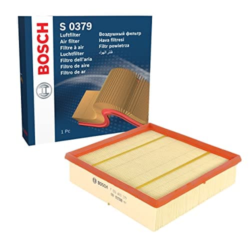 Image of Bosch 0 Car Air Filter - Separates Particles from the Air Intake - Moisture-resistant plus High Tensile Strength