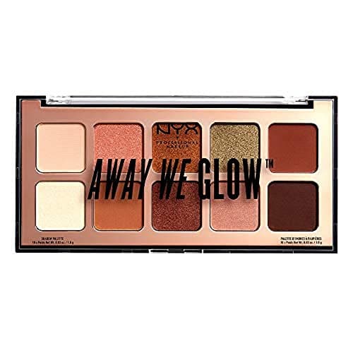 Image of NYX Professional Makeup Away We Glow Shadow Palette-Hooked On Glw, 0.095 kg