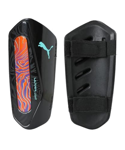 Image of PUMA, Neymar JR Ultra Unisex Shin Guards, Orange, Medium