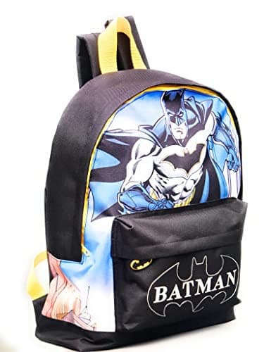 Image of KP Pharma Batman Roxy Backpack for Kids Featuring Dynamic Black Design