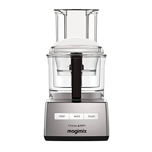 Image of Magimix 4200XL Food Processor - Multifunctional 6 in 1 Food Preparation, 3L BPA-Free Bowl, Professional Quality Ultra-Sharp Blades, Quiet Energy Efficient 950W Motor With 30 Year Guarantee - Satin