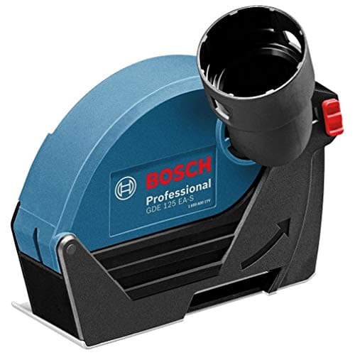 Image of Bosch Professional GDE 125 EA-S dust Extraction Guard for Cutting (Suitable for Bosch Professional Angle Grinders that Have a Protective Guard with Screw Fastener, disc Dia. 125 mm)