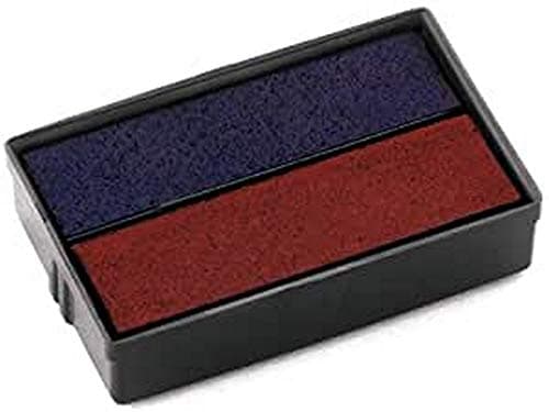 Image of Colop E/10/2 Stamp Pads for S160/L Blue/Red Ref E/10/2 [Pack of 2]
