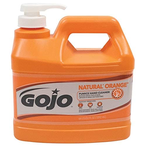 Image of Stens GOJO Bottle White Natural Orange Citrus Scented Heavy Duty Hand Cleaner, 64 Ounce