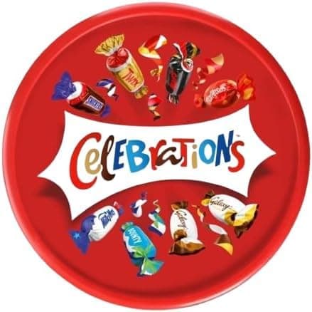 Image of Celebrations Milk Chocolate & Biscuit Sharing Tub, 550g (Pack of 1)
