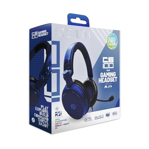 Image of STEALTH C6-100 Gaming Headset Range (Matte Blue)