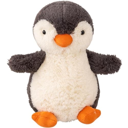 Image of Penguin Soft Plush Hugging Pillow - Cuddly Stuffed Animal Doll - Gift for Kids, Girls, Boys (30cm)