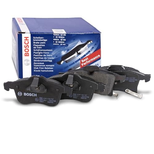 Image of Bosch BP420 - Brake Pads Car Front Axle - Bosch Quality - Reduced Noise and Dust - ECE-R90 Certified - Copper-Free - 1 Set of 4 Pads