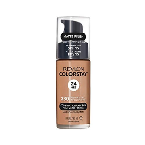 Image of Revlon ColorStay Makeup Foundation for Combination/Oily Skin - 30 ml, Natural Tan