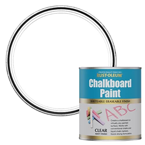 Image of Rust-Oleum Clear Chalkboard Paint 750ml