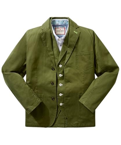 Image of Joe Browns Men's, Casual Everyday Cotton Blazer, Blue, Regular, 42 UK