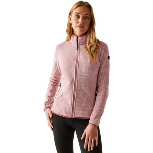 Image of Regatta Womens Elzie Full Zip Fleece Stretch Layer Winter Jacket Warm Top Layer