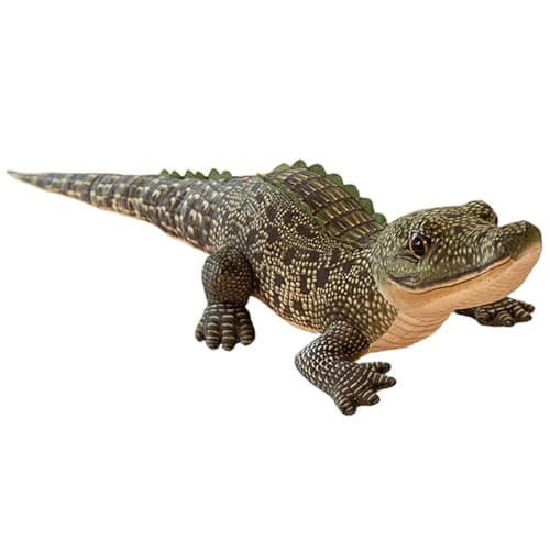 Image of Uanqfegy Alligator Plush Toy – Large Jumbo Crocodile Stuffed Animal, 39.4 Inch Lifelike Soft Plushie for Boys Girls Kids Room Decor, Green