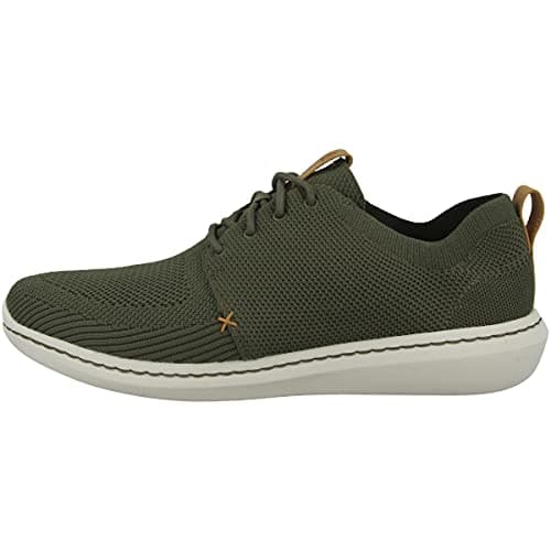 Image of Clarks Men's Step Urban Mix Sneaker, Green Khaki, 11 UK
