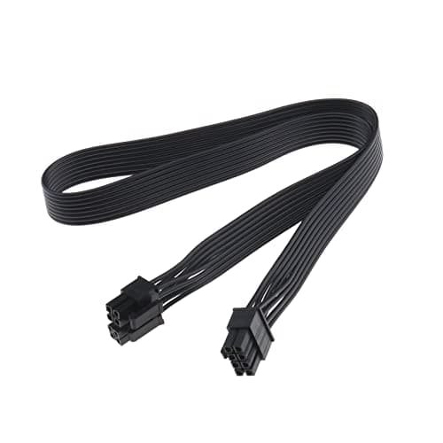 Image of The Lord of the Tools CPU 8 Pin Male to CPU 8 Pin (4+4 Detachable) Male EPS-12V Motherboard Power Adapter Cable Compatible with Corsair Modular Power Supply 62cm 24.41inch