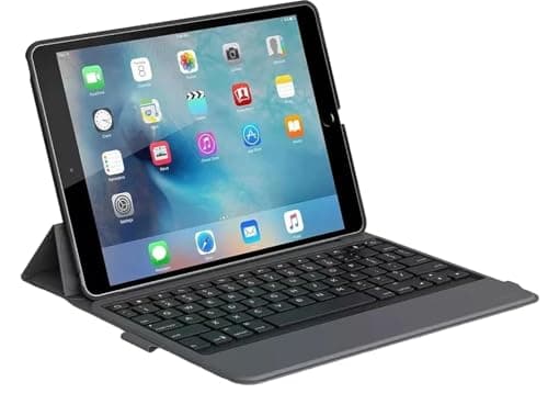 Image of Smart Folio Keyboard Case For iPad Air 2 (2nd Generation, 2014, 9.7-inch) & iPad PRO 2016 (9.7") Bluetooth Wireless Keyboard Cover