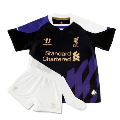 Image of 2013-14 Liverpool Third Little Boys Mini Kit