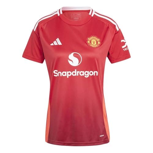 Image of adidas Women's Manchester United 24/25 Home Jersey | IT1973, Red, X-Large