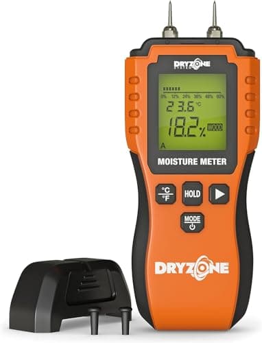 Image of Dryzone Moisture Meter Detector – Damp Meter for Wood, Masonry and Other Building Materials