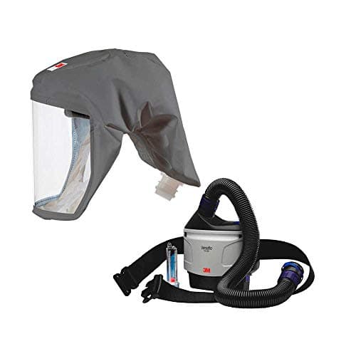 Image of 3M Versaflo S-Series Hood with integrated headband Small, S-333LG - Versaflo complete Turbo startkit and air cap S-333LG and TR-315E SKU