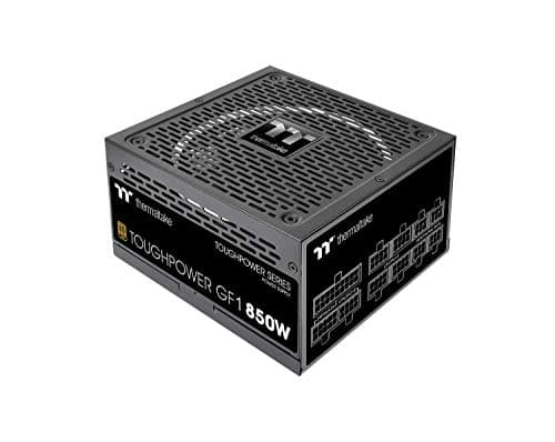 Image of Thermaltake GF1 850W PC ATX Power Supply 80-Plus Gold Fully Modular Quiet 140 Fan EU Certified Black