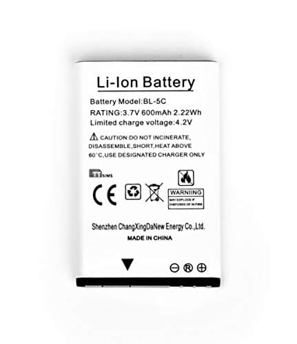 Image of TTfone Original Spare Battery BL5C for TTfone Mobile Phones TT120/TT130/TT140/TT150/TT170/TT175