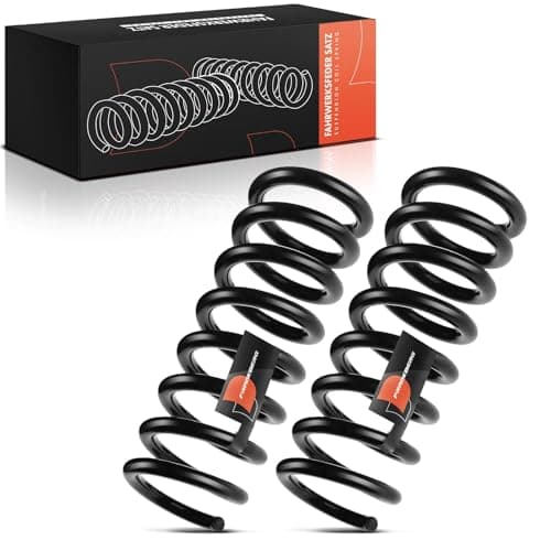 Image of Frankberg 2x Coil Spring Rear axle Compatible with W212 E200 E350 2009-2015 W212 E220 E250 2009-2016 Replace# 2123240404