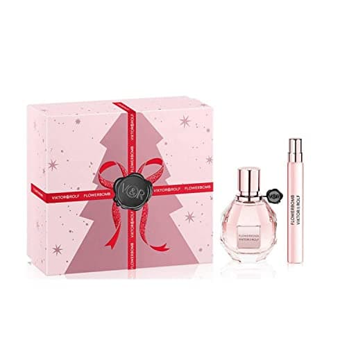 Image of Viktor & Rolf Flowerbomb Eau de Parfum 50ml 2021 Gift Set (Contains 50ml EDP + 10ml Travel Spray)