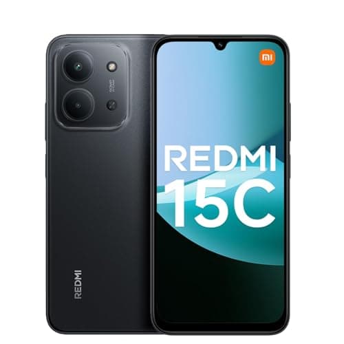 Image of XIAOMI Redmi 15C Smartphone 4G 4+128GB, 6.9" Screen 120Hz 50MP AI Camera 6000mAh Battery, Fast Charging 33W Octa-Core Processor Black（No In-box Charger） (Black, 128, GB)