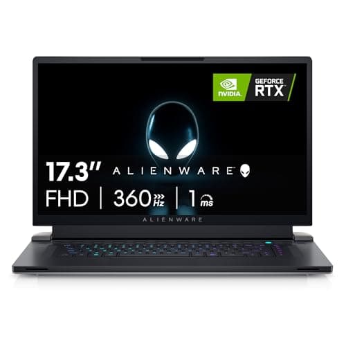 Image of Alienware X17 R2 VR Ready Gaming Laptop - 17.3-inch FHD 360Hz 1ms Display, Core i7-12700H, 16GB RAM, 1TB SSD, NVIDIA GeForce RTX 3070Ti 8GB GDDR6, Bluetooth, Wi-Fi 6, USB-C, Windows 11 Home - White