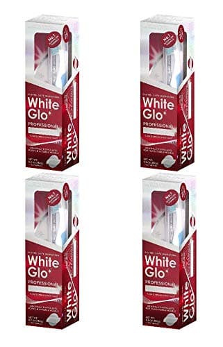 Image of White Glo Extra Strength Whitening Toothpaste Professional Choice 100ml (Pack of 4)