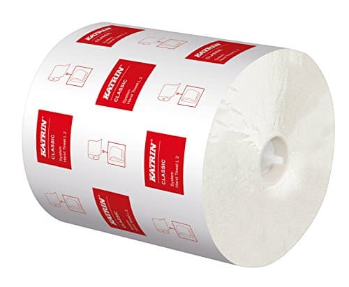 Image of Katrin 460232 Classic System L2 Hand Towel Roll, 2-Ply, 200 m (Pack of 6)