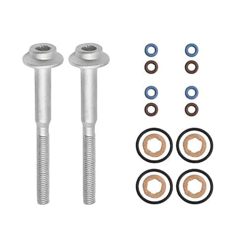 Image of 1 Set Fuel Injector Seal & Bolt Repair Kit Compatible with Audi/VW/Seat/Skoda Replaces 03L130277B A2C59513554 883.670 WHT003187