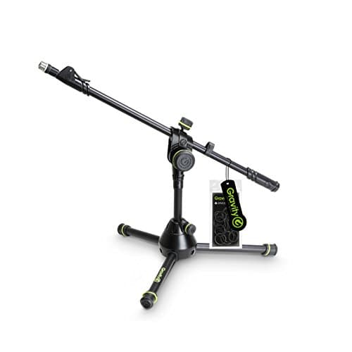 Image of Gravity MS 3122 HDB - Short Heavy Duty Microphone Stand with Folding Tripod Base