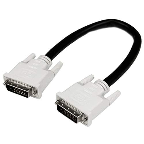 Image of StarTech.com 1m DVI-D Dual Link Cable - Male to Male DVI-D Digital Video Monitor Cable - 25 pin DVI-D Cable M/M Black 1 Meter - 2560x1600 (DVIDDMM1M)