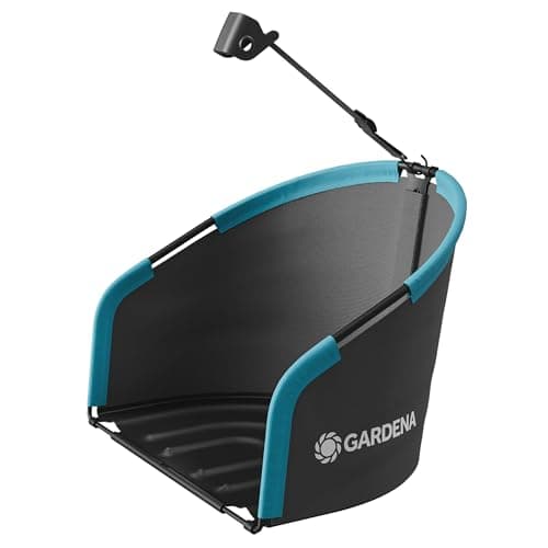 Image of Gardena Grass Catcher Cylinder Lawnmowers: Can be Used as a Shovel, Space-Saving Storage, 49-Litre Capacity, Compatible Design, Easy to Empty (11770-20)